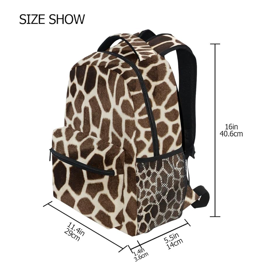 希少　リュック ポーター キリン柄 Amazon.co.jp: [MASAI] リュック キリン柄 可愛い リュック